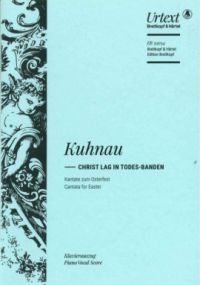 Kuhnau: Christ lag in Todes-Banden (Cantata for Easter) published by Breitkopf - Vocal Score