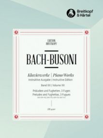 Bach: Piano Works XX published by Breitkopf