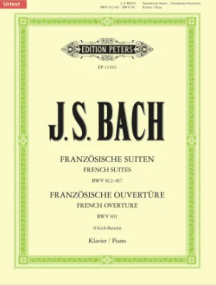 Bach: French Suites (BWV 812-817) & French Overture (BWV 831) for Piano published by Peters