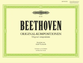 Beethoven: Original Compositions for Piano Duet published by Peters