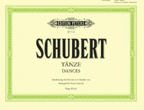 Schubert: Dances for Piano Duet published by Peters