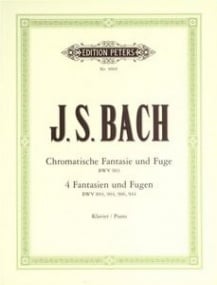 Bach: Fantasias & Fugues for Piano published by Peters