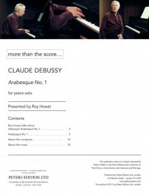 Debussy: Arabesque No. 1 for Piano published by Peters