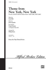 Kander: Theme from New York, New York SATB published by Alfred