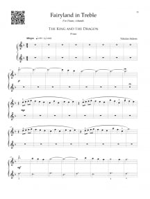 Sideris: Fairyland in Treble for Piano Duet published by Ferrum