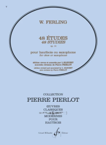 Ferling: 48 Etudes (Studies) Opus 31 for Oboe or Sax published by Billaudot