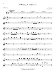 Great Movie Themes - Alto Sax published by Hal Leonard (Book/Online Audio)