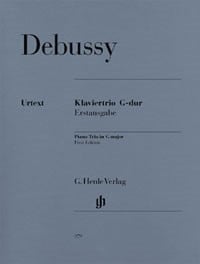 Debussy: Piano Trio in G (First Edition) published by Henle