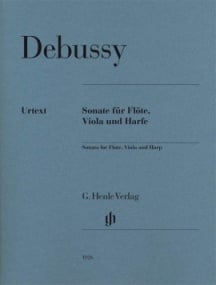 Debussy: Sonata for Flute, Viola and Harp published by Henle