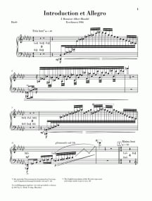 Ravel: Introduction et Allegro published by Henle