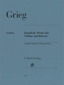 Grieg: Complete Works for Violin and Piano published by Henle