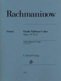 Rachmaninov: Etude-Tableau in C major Opus 33 No 2 for Piano published by Henle