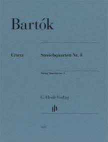 Bartok: String Quartet No 3 published by Henle