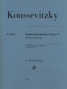 Koussevitzky: Double Bass Concerto Opus 3 published by Henle