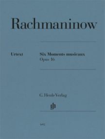 Rachmaninov: 6 Moments Musicaux Opus 16 for Piano published by Henle