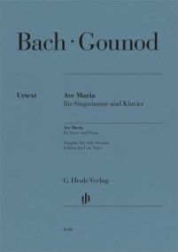 Bach/Gounod: Ave Maria for Low Voice published by Henle