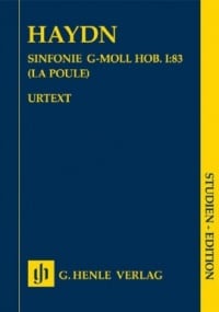 Haydn: Symphony in G Minor Hob. I: 83 (Study Score) published by Henle