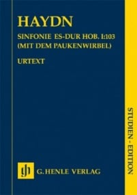 Haydn: Symphony in Eb major Hob. I: 103 (Study Score) published by Henle