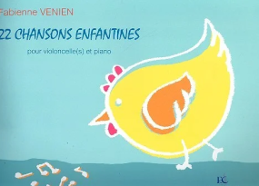 22 Chansons Enfantines for Cello published by Combre