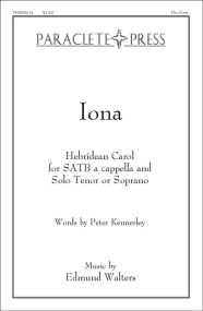 Walters: Iona - Hebridean Carol SATB published by Paraclete