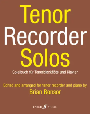 Tenor Recorder Solos published by Faber