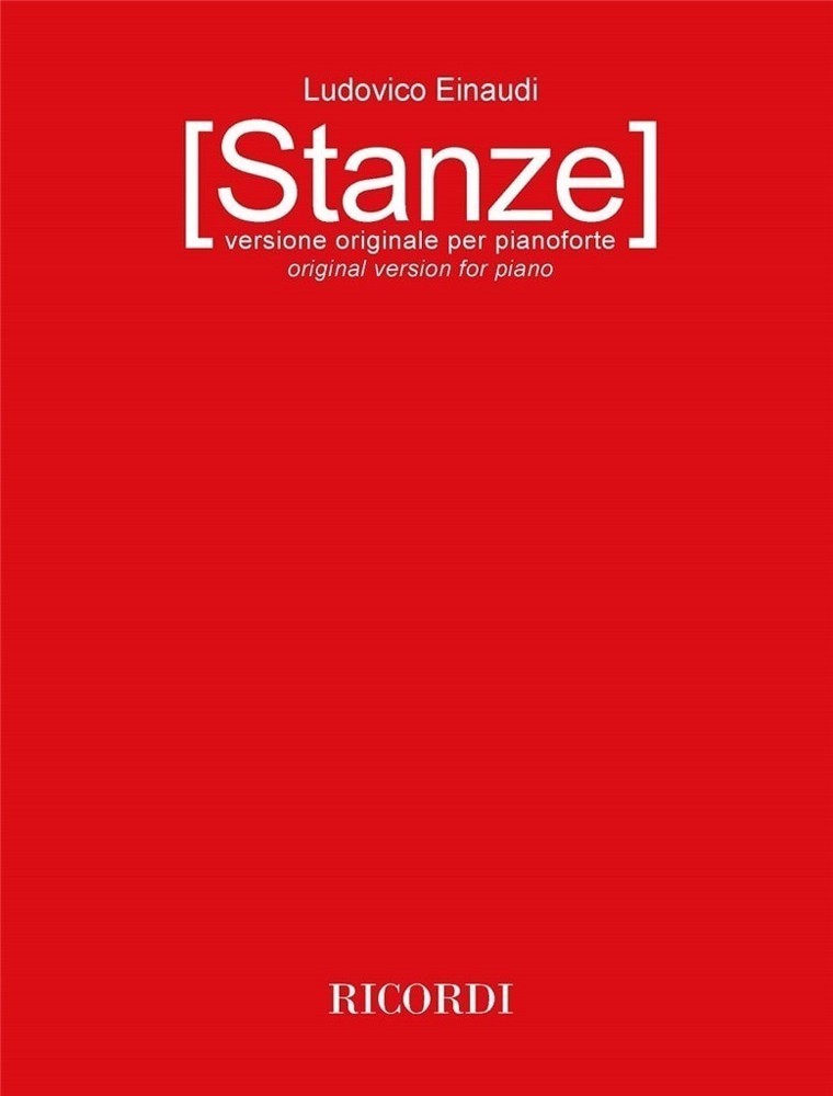 Einaudi: Stanze for Piano published by Ricordi