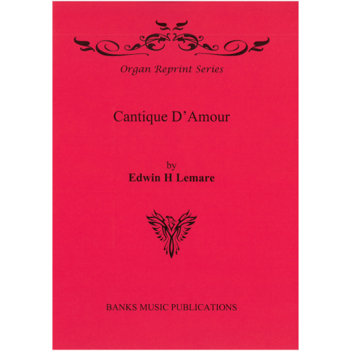 Lemare: Cantique d'amour for Organ published by Banks