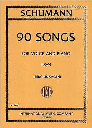 Schumann: 90 Songs for Low Voice published by IMC