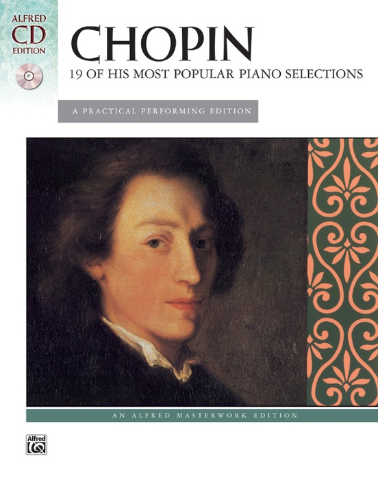 Chopin: 19 of His Most Popular Piano Selections published by Alfred (Book & CD)