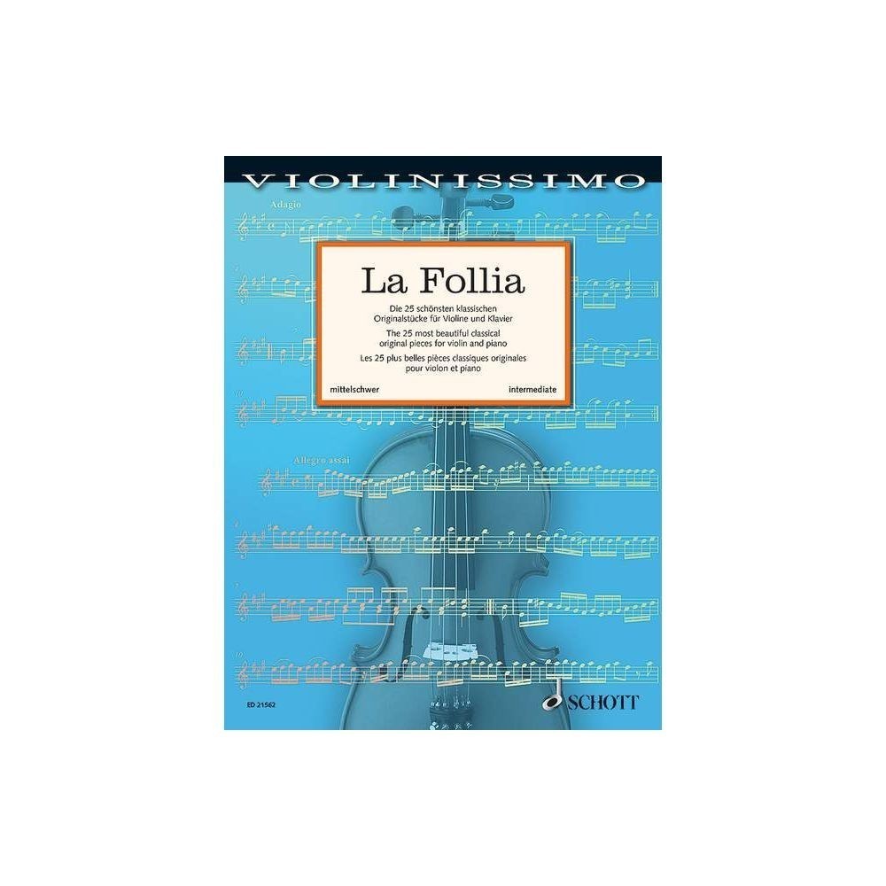 Violinissimo  - La Follia for Violin and Piano published by Schott