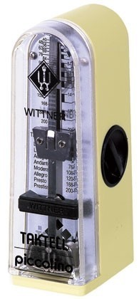 Wittner Metronome : Taktell Piccolino in Ivory White