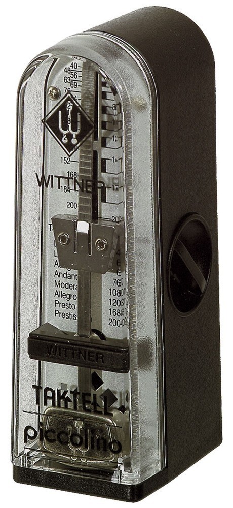 Wittner Metronome : Taktell Piccolino in Black