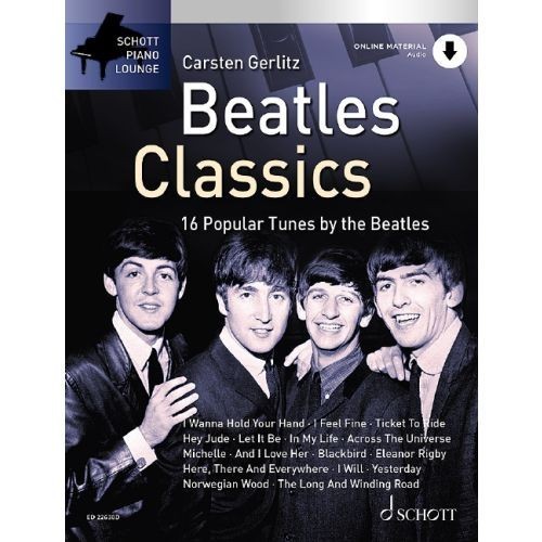 Piano Lounge: Beatles Classics published by Schott (Book/Online Audio)