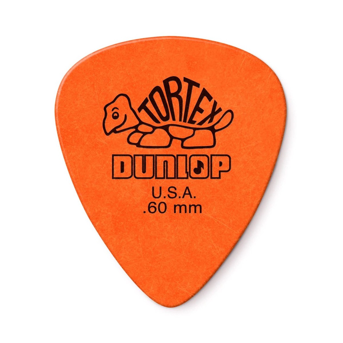 Dunlop Standard Tortex Guitar Pick 0.60mm - Orange