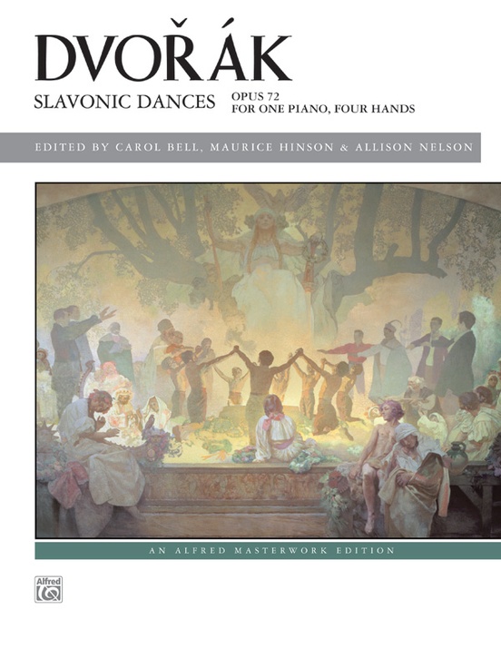 Dvorak: Slavonic Dances Opus 72 for Piano Duet published by Alfred