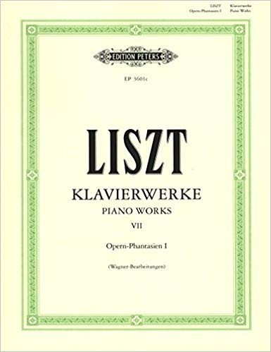 Liszt: Piano Works Volume 7 published by Peters