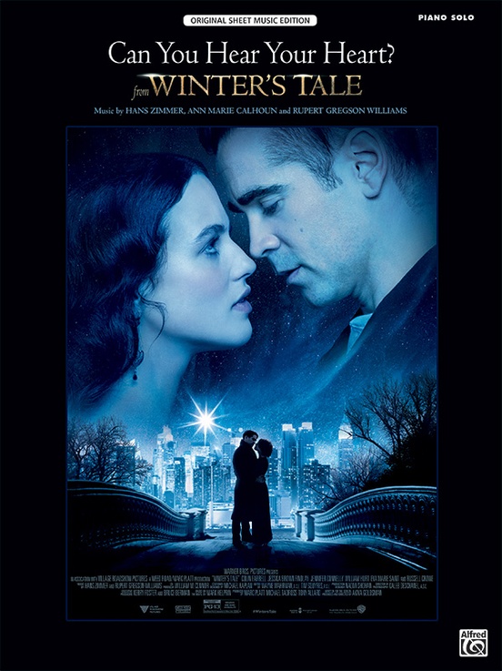 Zimmer: Can You Hear Your Heart? (from Winter's Tale) for Piano published by Alfred