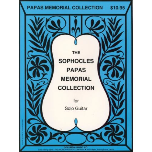 The Sophocles Papas Memorial Collection for Guitar published by Columbia