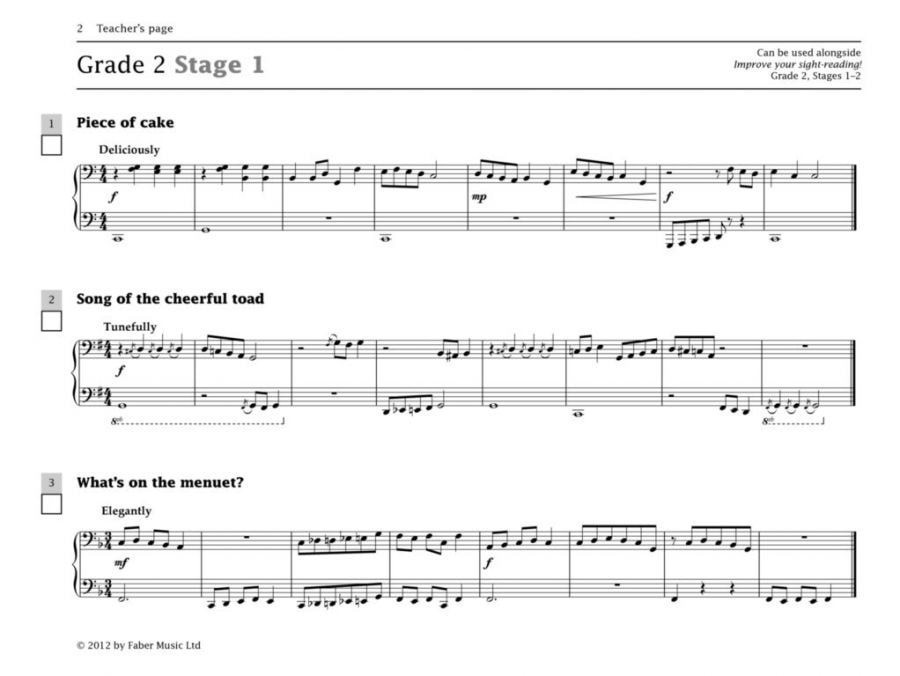 Forwoods Scorestore Improve Your Sight Reading Duets Grades 2 3 For