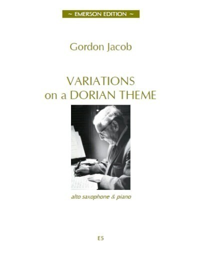 Jacob: Variations on a Dorian Theme for Saxophone published by Emerson