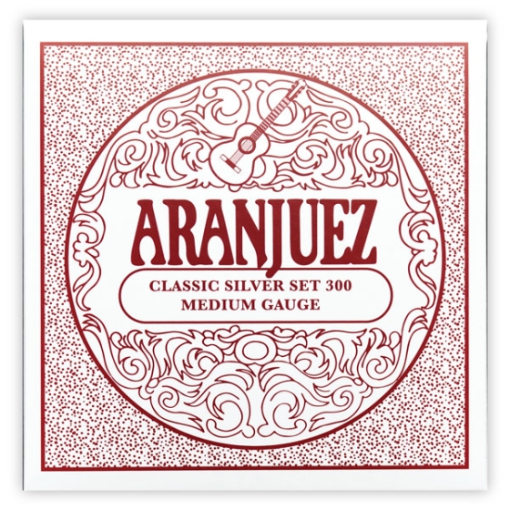 Aranjuez Classical Guitar Strings : Classic Silver (Complete Set)