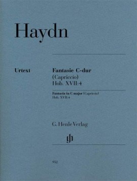 Haydn: Fantasie (Capriccio) in C Hob XVII:4 for Piano published by Henle