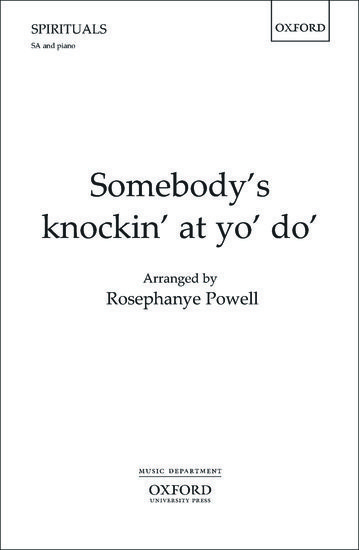 Powell: Somebody's knockin' at yo' do' SA published by OUP