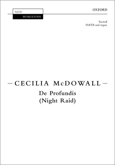 McDowall: De Profundis SSATB published by OUP