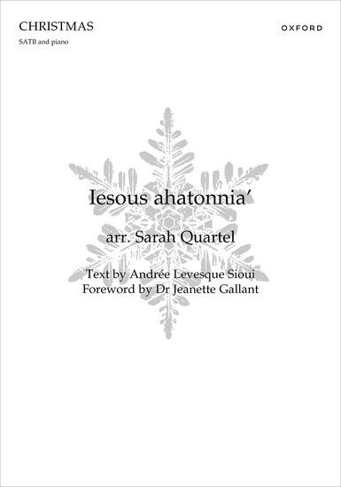 Quartel: Iesous ahatonnia' SATB published by OUP