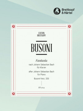 Busoni: Fantasia after J. S. Bach K 253 for Piano published by Breitkopf