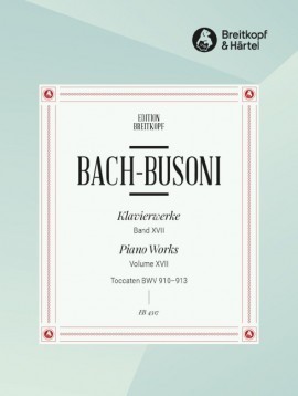 Bach: Piano Works XVII published by Breitkopf