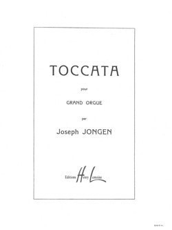 Jongen: Toccata for Organ published by Lemoine