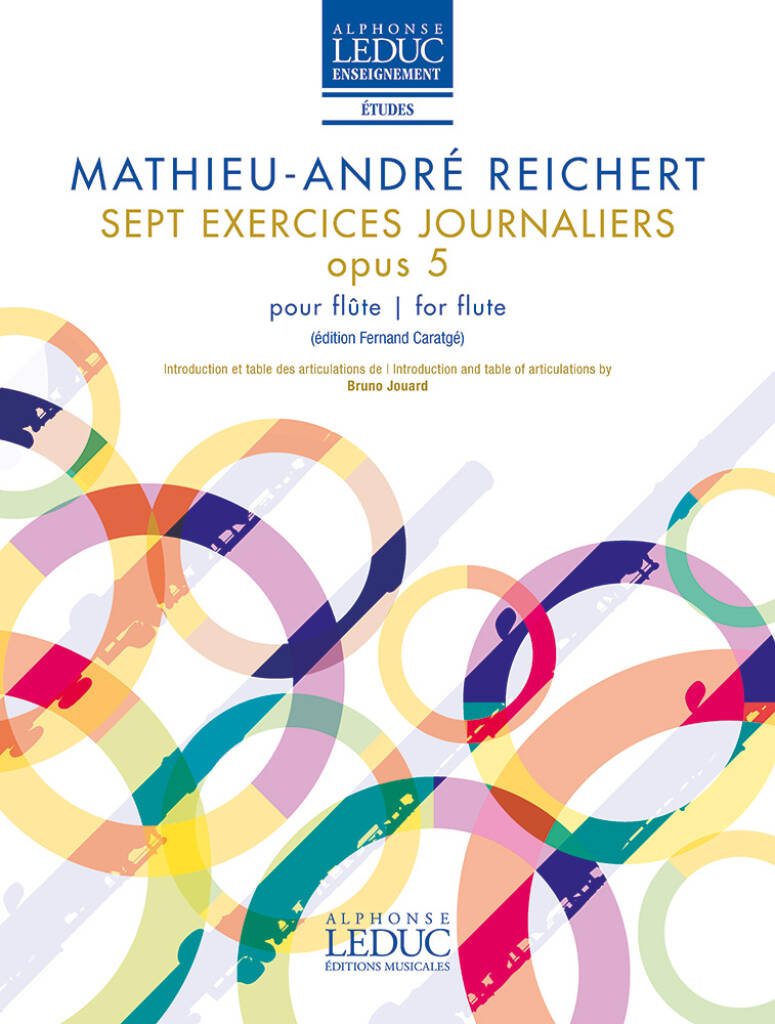 Reichert: 7 Exercices Journaliers Opus 5 for Flute published by Leduc