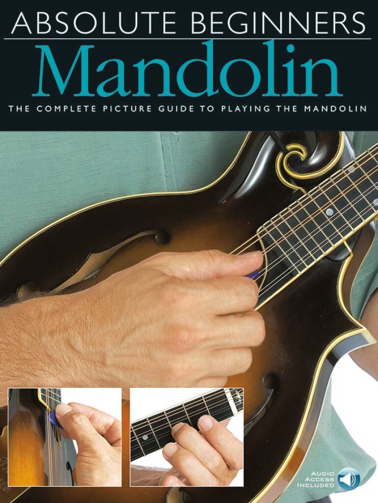 Absolute Beginners: Mandolin published by Amsco (Book/Online Audio)